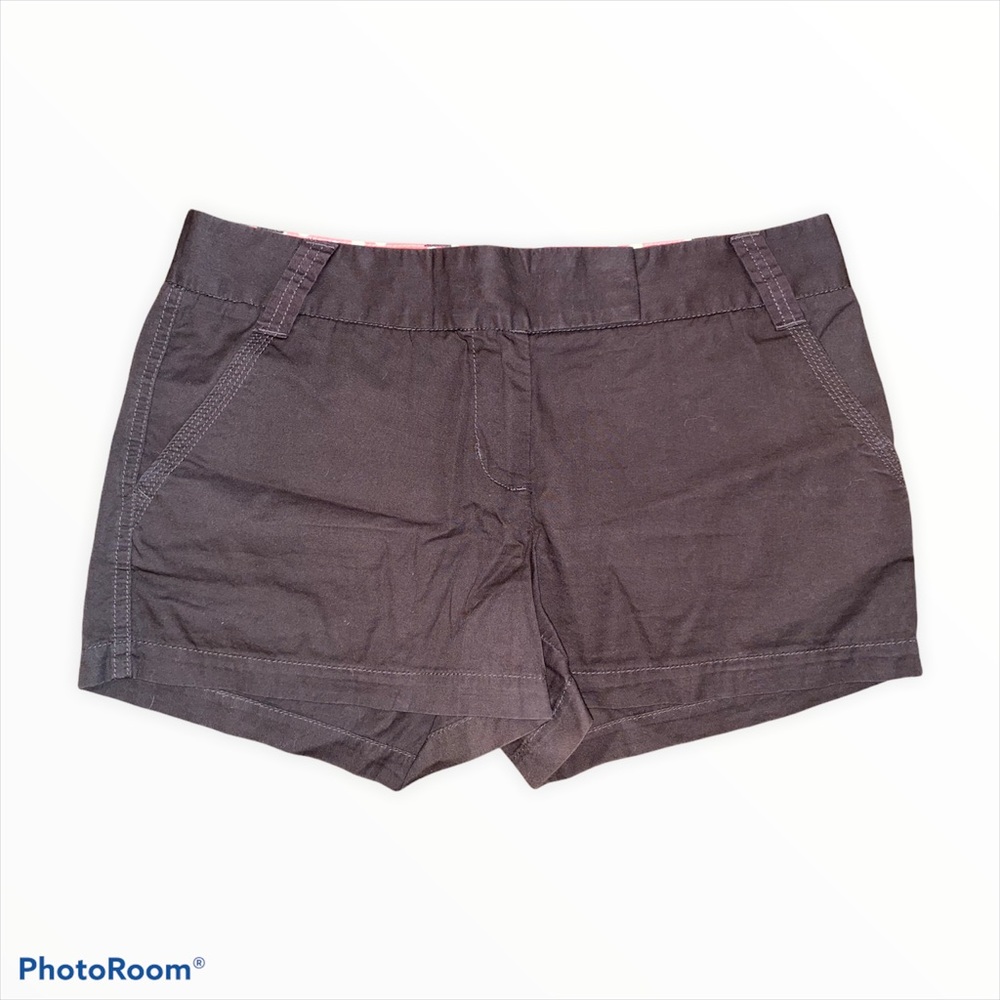Brown J.Crew Chino Shorts Sz 8